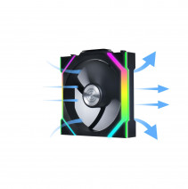 Lian Li UNI FAN SL WIRELESS 1x120mm Siyah Kasa Fanı (G99.12SL1W1B.00)