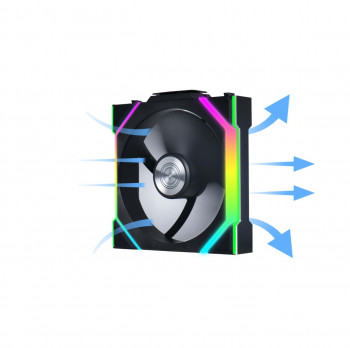 Lian Li UNI FAN SL WIRELESS 3x120mm Siyah Kasa Fanı (G99.12SL1W3B.00)